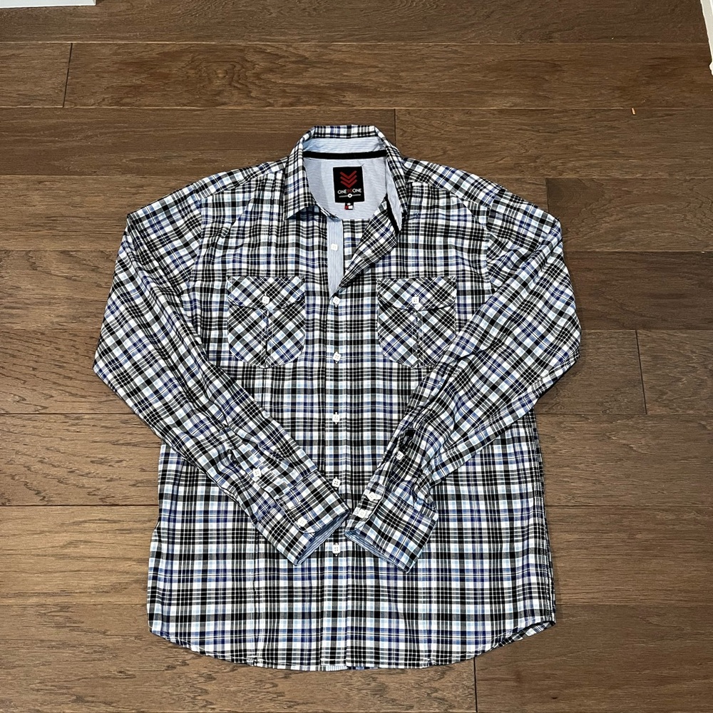 One90One Long Sleeve Button Down